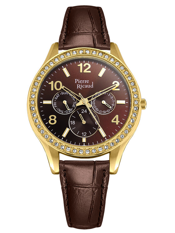 Pierre Ricaud Pierre Ricaud Orologio P21069.1B5GQFZ Marrone