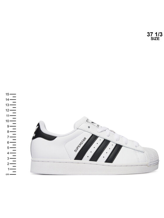 adidas adidas Sneakersy Superstar II J JH9976 Biela