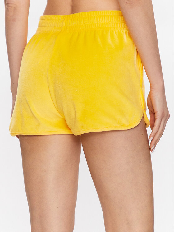 Champion Champion Sportiniai šortai 116258 Geltona Regular Fit