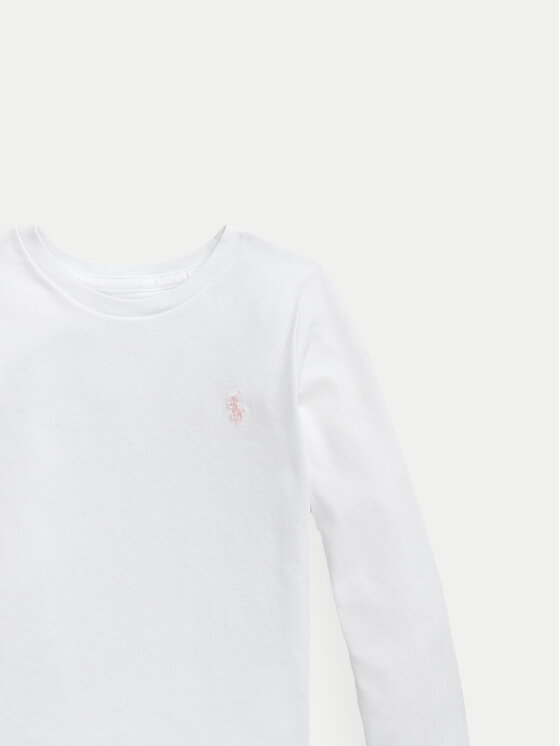 Polo Ralph Lauren Polo Ralph Lauren Bluzka 312841122030 Biały Regular Fit