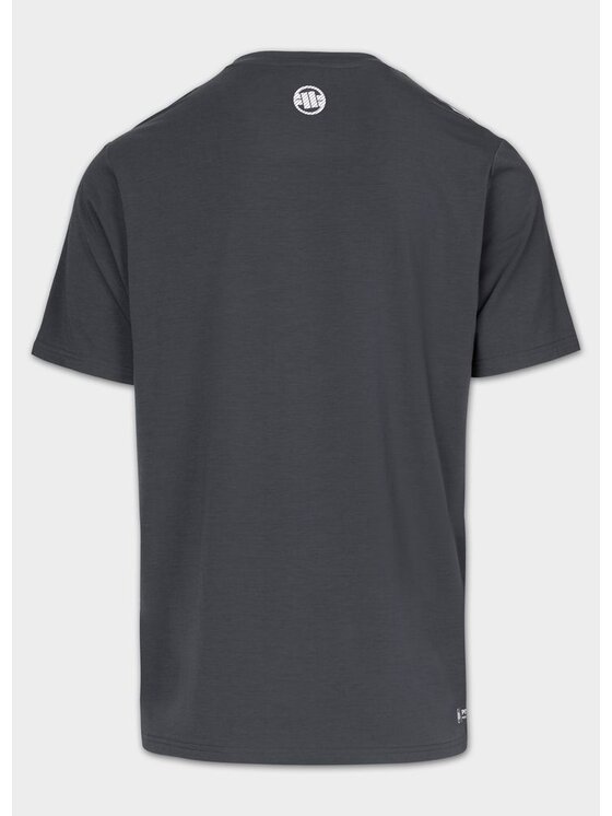 PITBULL PITBULL Koszulka techniczna Casual Sport HILLTOP II Szary Regular Fit