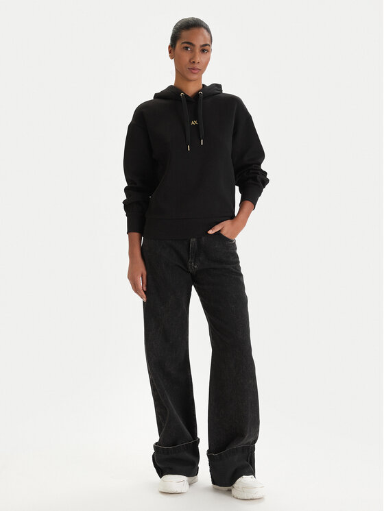 Armani Exchange Armani Exchange Bluza XW001829 AF10818 UC001 Czarny Regular Fit