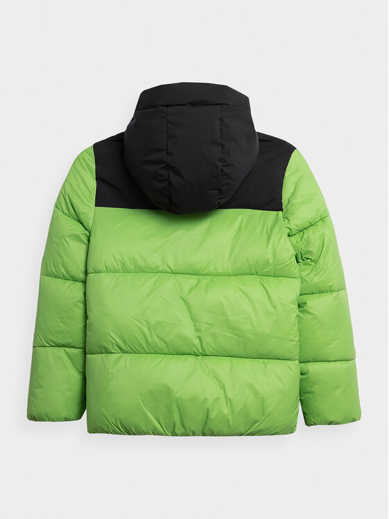 4F 4F Kurtka zimowa 4FJAW23TDJAM274 Zielony Regular Fit