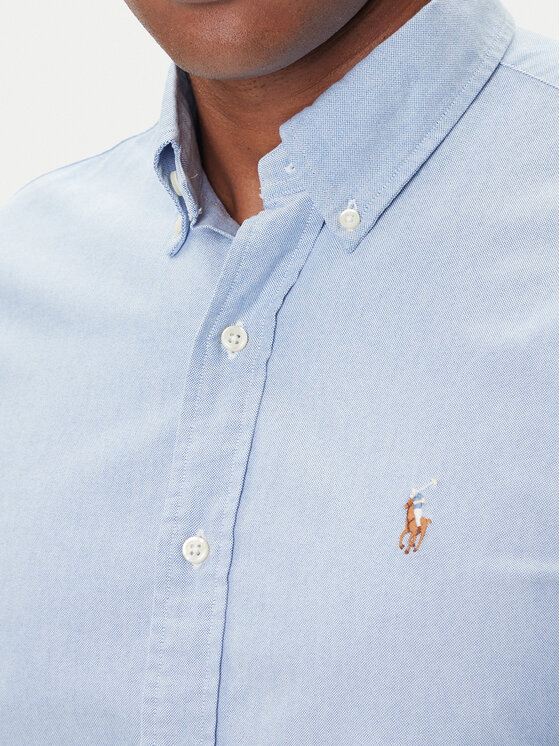 Polo Ralph Lauren Polo Ralph Lauren Košulja Cupdppcs 710792041002 Svijetloplava Custom Fit