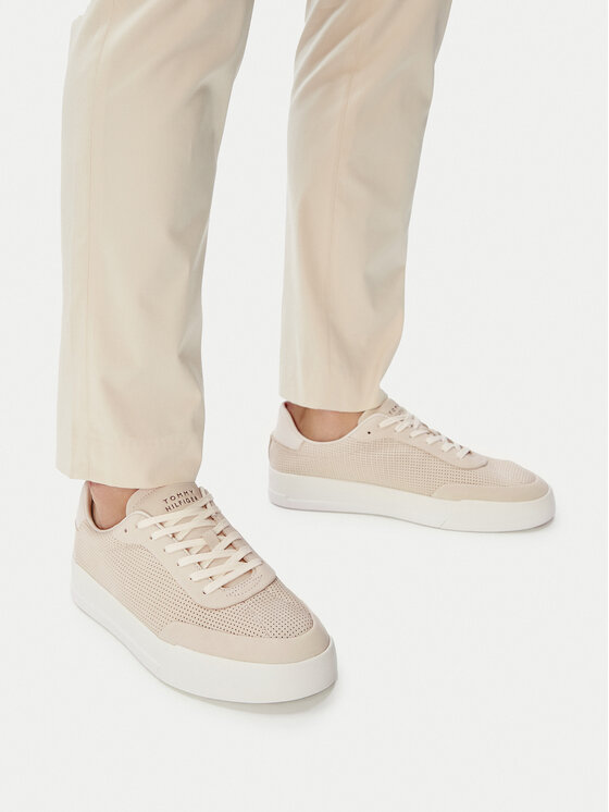 Tommy Hilfiger Tenisice Th Court Best FM0FM05821 Bež