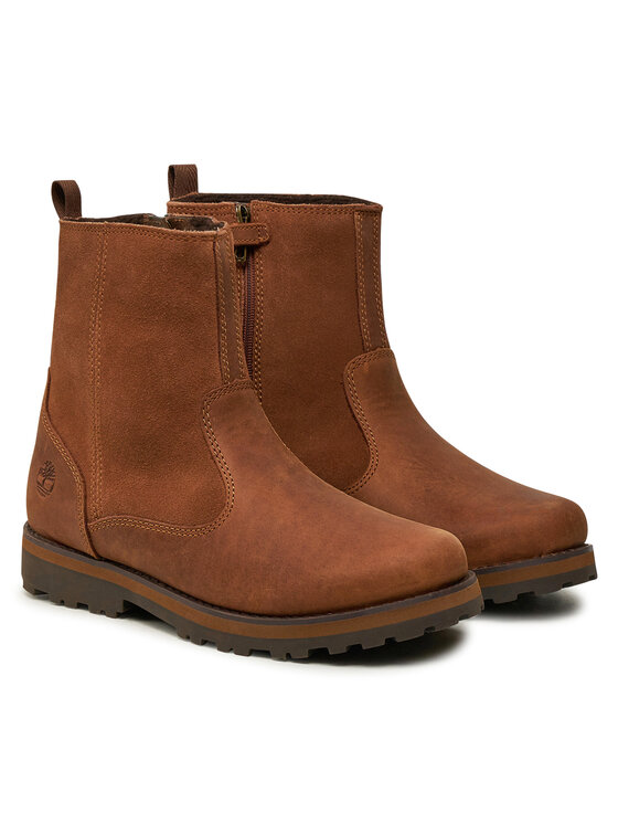 Timberland Timberland Škornji Courma Kid Warm Linedboot TB1A28N53581 Rjava