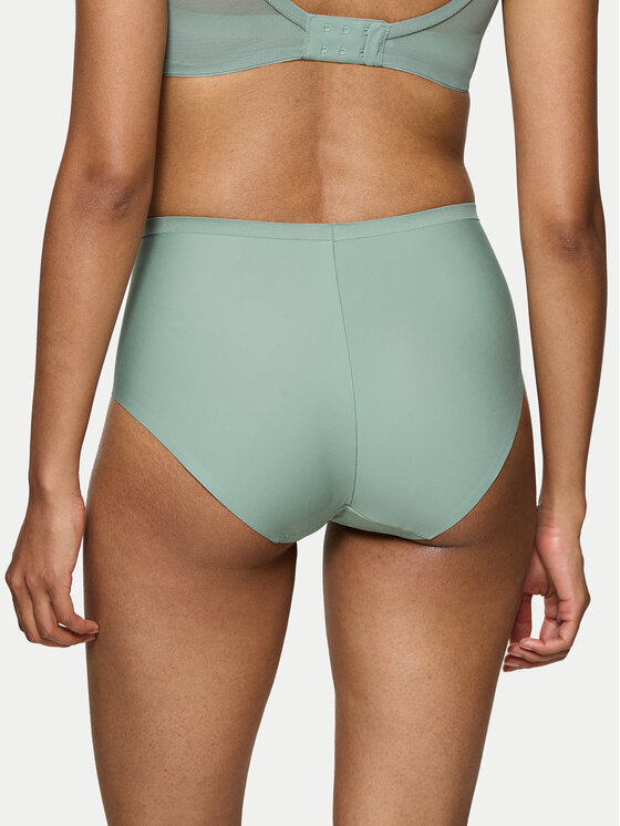 Triumph Triumph Mutande classiche a vita alta Shape Smart 10209655 Verde