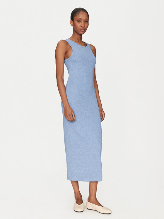 Marella Marella Každodenné šaty Torso 2515621011 Modrá Regular Fit