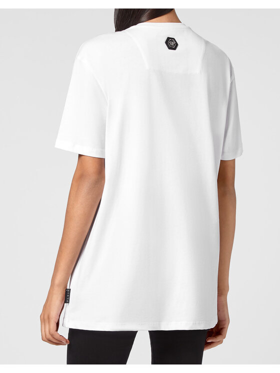 PHILIPP PLEIN PHILIPP PLEIN T-Shirt 2331 Biały Regular Fit