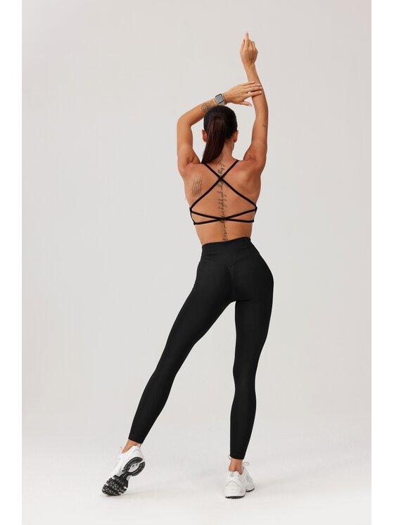 ROUGH RADICAL ROUGH RADICAL Leggings SEAMLESS GLOW LONG Nero Slim Fit