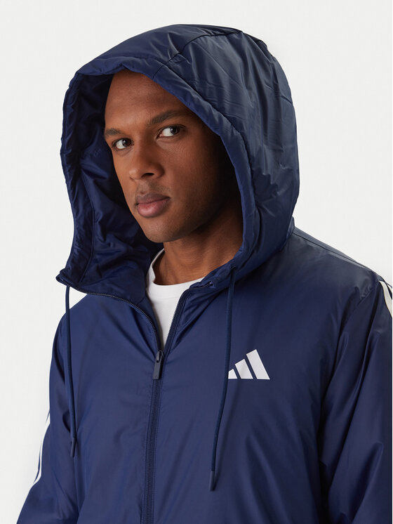 adidas adidas Žieminė striukė Essentials Climawarm 3-Stripes JM4040 Tamsiai mėlyna Regular Fit