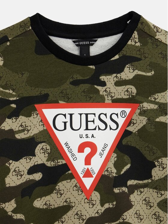 Guess Kids Guess Kids Bluza 183804 Kolorowy Classic Fit