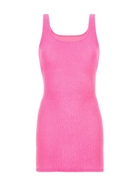 Miss Lou Miss Lou Vestito da spiaggia O-SP1-R Rosa