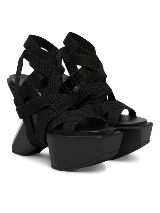 United Nude United Nude Sandały Boulder Bondage 108940105 Czarny