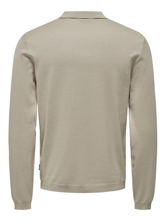Only & Sons Only & Sons Polo 22021184 Beige Regular Fit