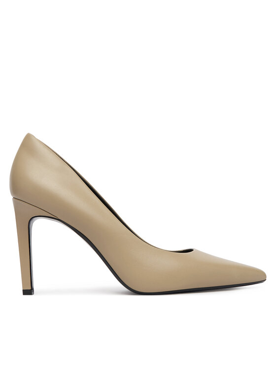 Calvin Klein Calvin Klein Pantofi cu toc subțire Ess Stiletto 90 HW0HW02608 Bej