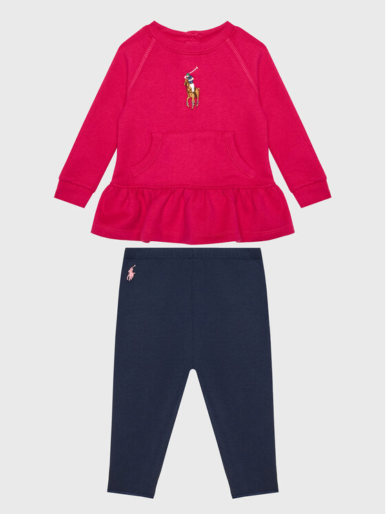 Completo vestito e leggings Polo Ralph Lauren