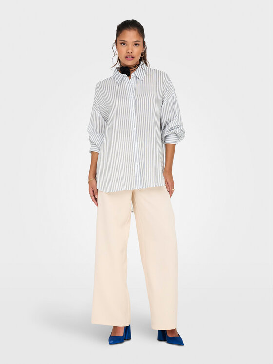 JDY JDY Koszula Grace 15317242 Niebieski Oversize