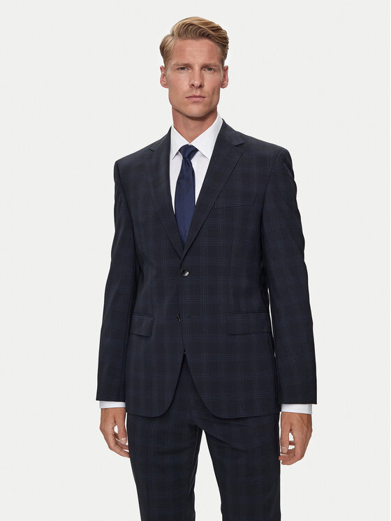 BOSS Boss Öltöny H-Jeckson 50521676 Sötétkék Regular Fit