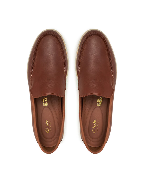 Clarks Clarks Mokasini Bratton Loafer 26181279 Rjava