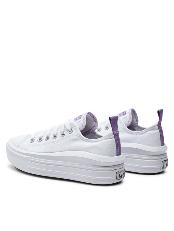 Converse Converse Scarpe da ginnastica Chuck Taylor All Star Move Color Pop Platform 271717C Bianco