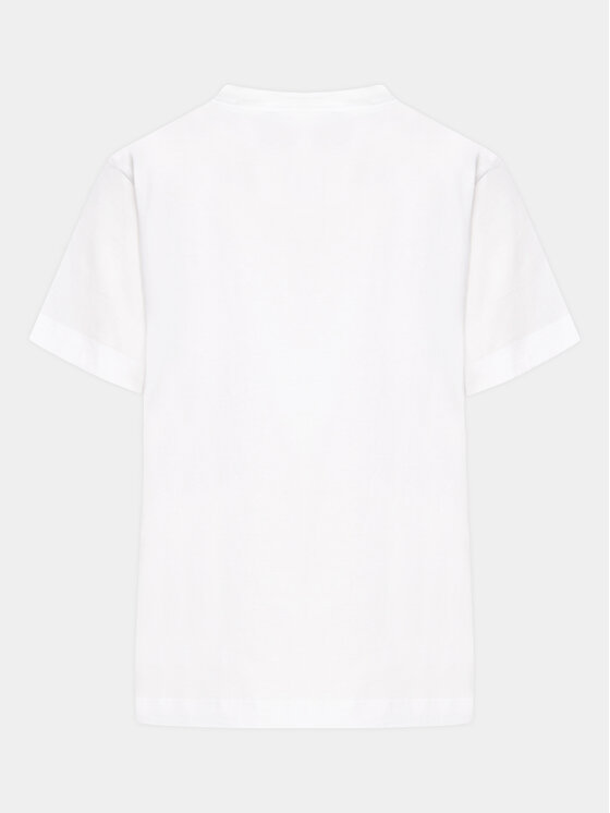 Calvin Klein Curve Calvin Klein Curve T-Shirt Inclusive Micro Logo K20K203712 Weiß Regular Fit