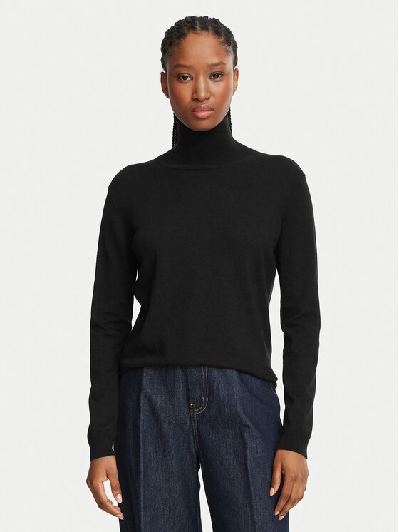 Weekend Max Mara Weekend Max Mara Rollkragenpullover Kiku 2625366092 Schwarz Regular Fit