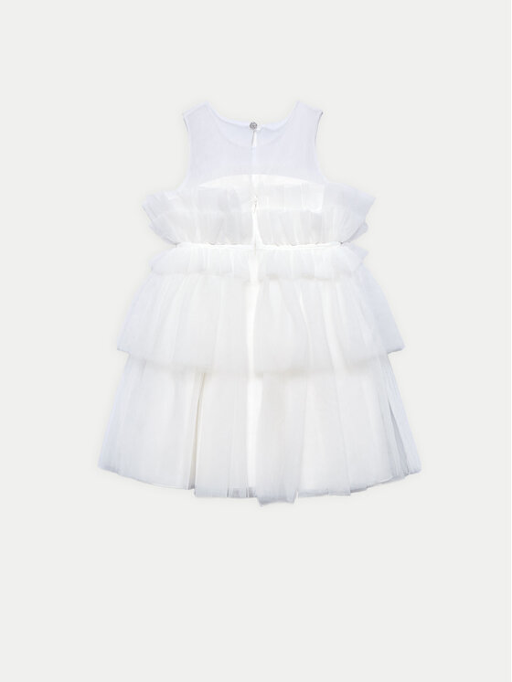 Abel & Lula Abel & Lula Elegantes Kleid 5036 Weiß Regular Fit