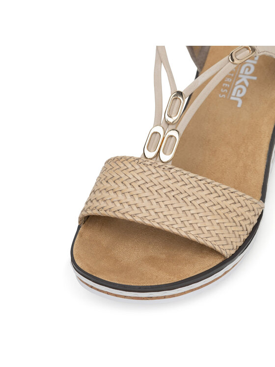 Rieker Rieker Sandali V3662-62 Beige