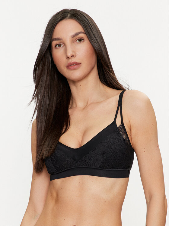 Chantelle Bralette krūšturis Soft Stretch C11GQ9 Melns