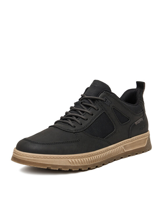 Rieker Rieker Sneakersy 37004-00 Czarny