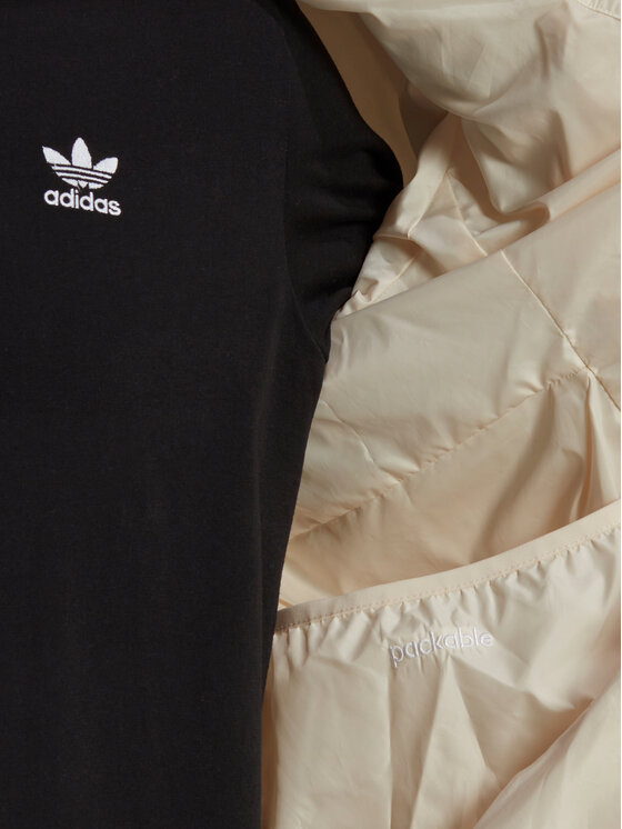 adidas adidas Bunda pro přechodné období Padded Stand Collar HL9214 Béžová Standard Fit