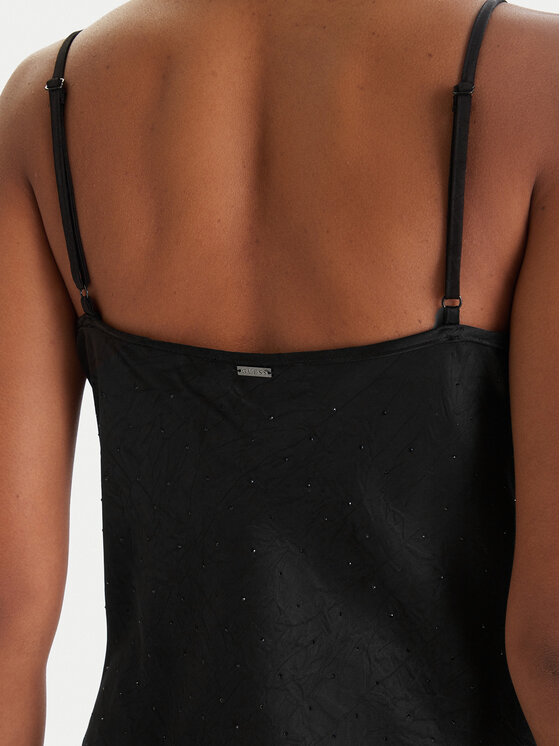 Guess Guess Cocktail obleka W6RK50 WJ732 Črna Regular Fit