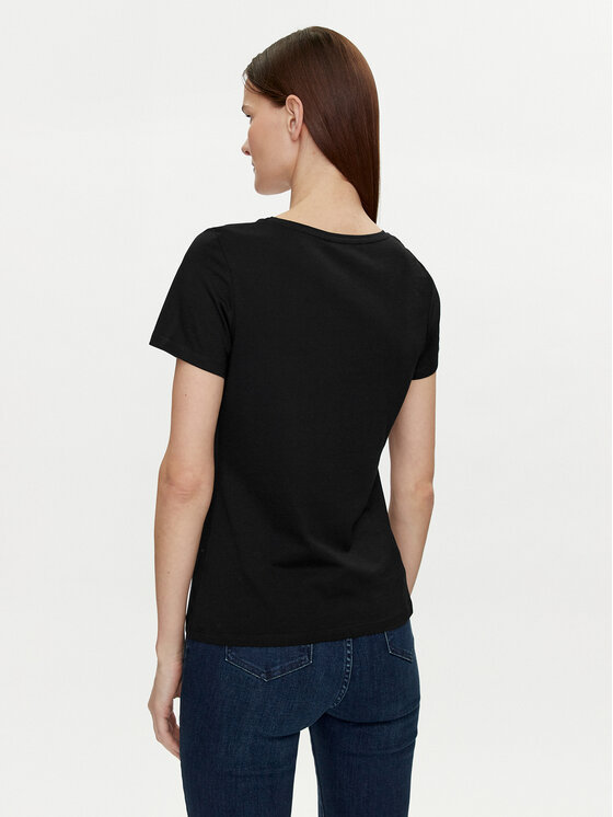 Morgan Morgan T-särk 241-DUNE Must Regular Fit