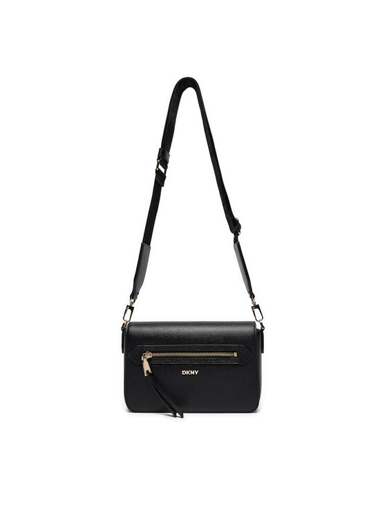 DKNY DKNY Torebka Bryant Ave Md Flap C R42E3E21 Czarny