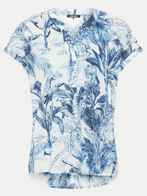 Olsen Olsen Μπλουζάκι 12001891 Μπλε Regular Fit