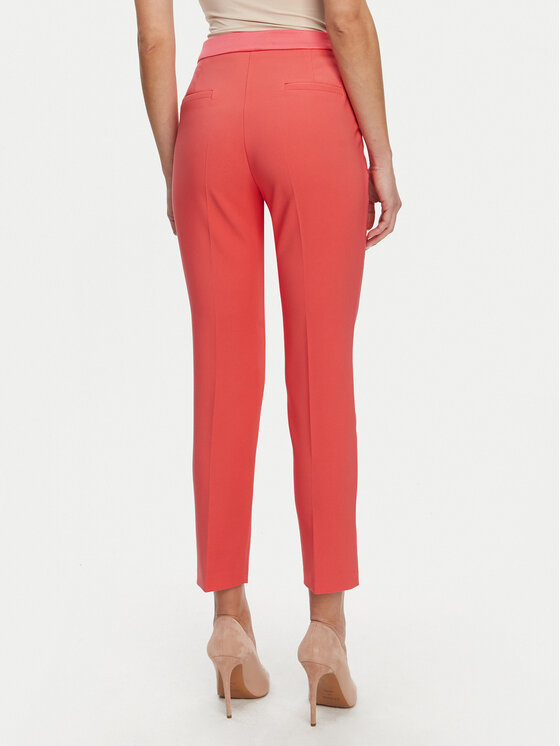 ARTIGLI ARTIGLI Hlače iz tkanine ACPA000774 Koral Regular Fit