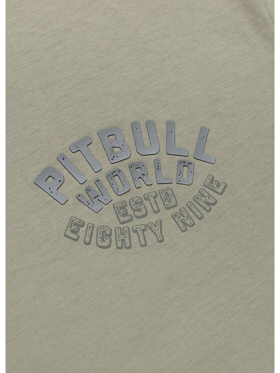 PITBULL PITBULL T-Shirt GUARDIAN ANGEL Zielony Regular Fit