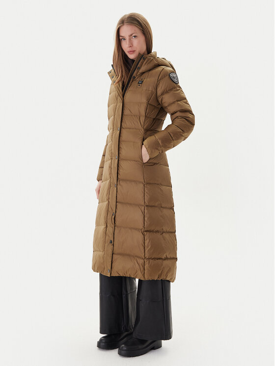 Blauer Blauer Vatovaná bunda Impermeabile 25WBLDK03101 Zelená Regular Fit