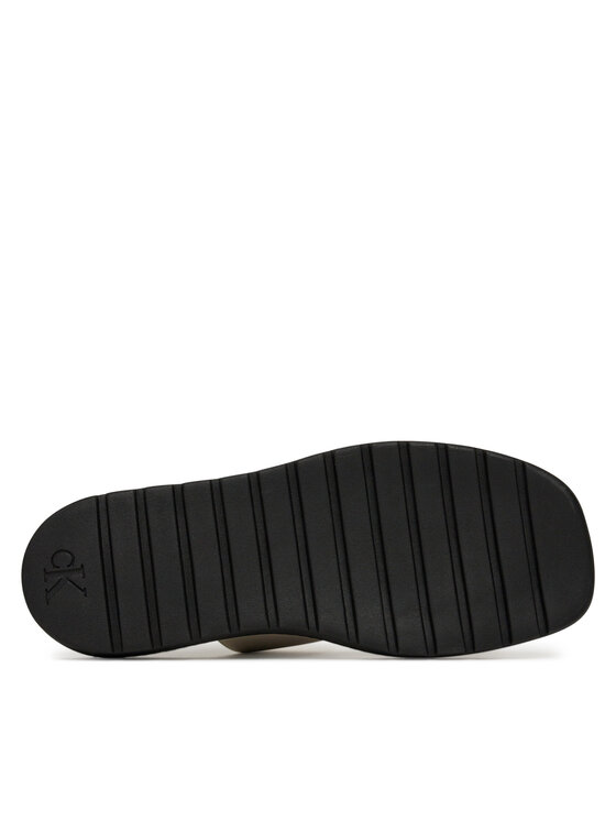 Calvin Klein Jeans Calvin Klein Jeans Šľapky Rope Sandal Soft Lth Mg YW0YW01864 Écru