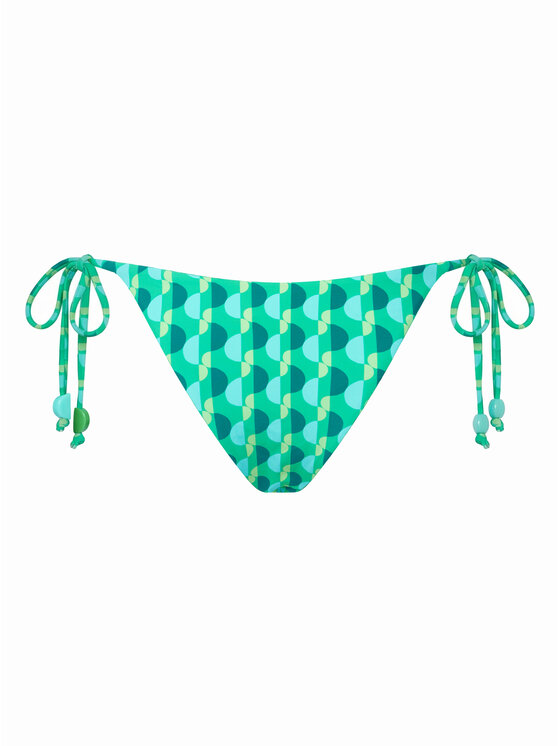 Seafolly Seafolly Dół od bikini Sorrento 40651-277 Zielony