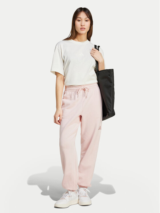 adidas adidas T-Shirt ALL SZN IY6784 Biały Loose Fit