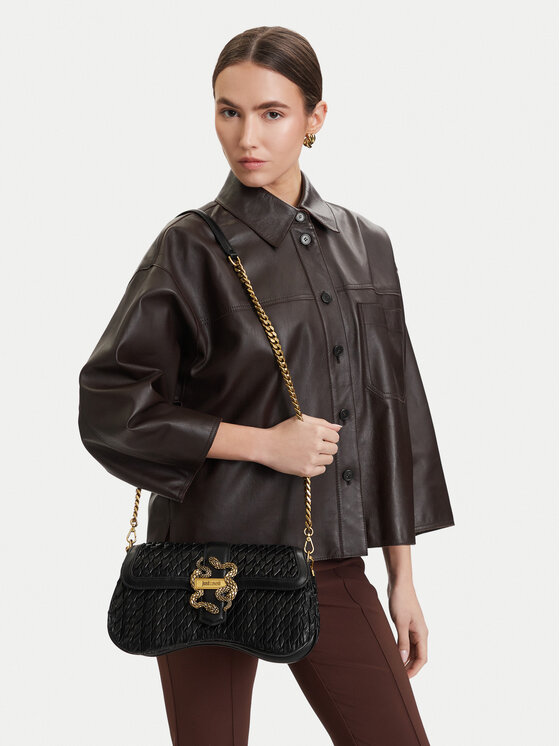 Just Cavalli Just Cavalli Geantă 80RA4BA1 ZSD90 Negru