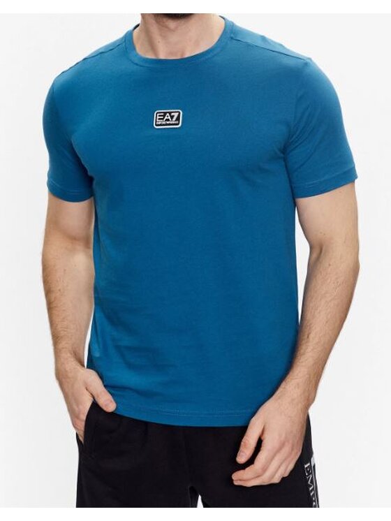 EA7 Emporio Armani EA7 Emporio Armani T-Shirt 3RPT05 PJ02Z 1534 Granatowy Regular Fit
