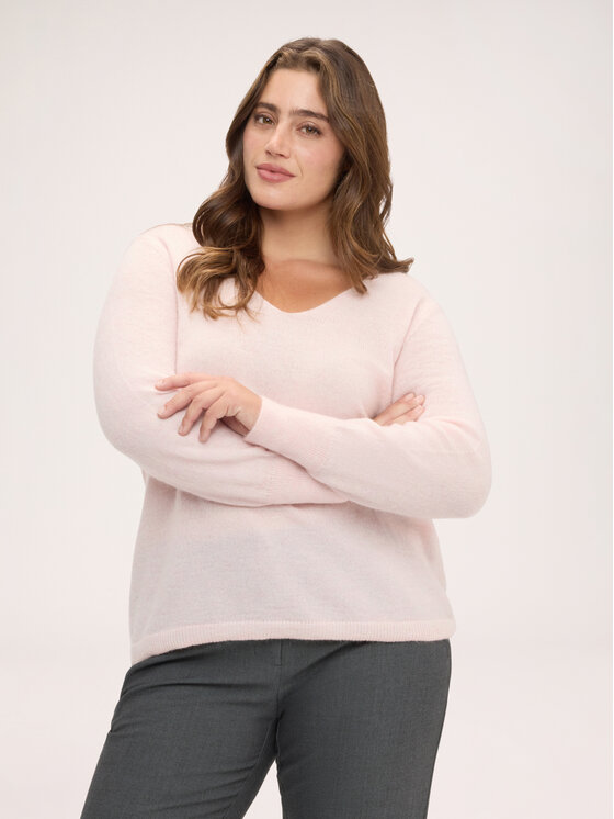Fiorella Rubino Fiorella Rubino Maglione M494L008770N006 Rosa Regular Fit