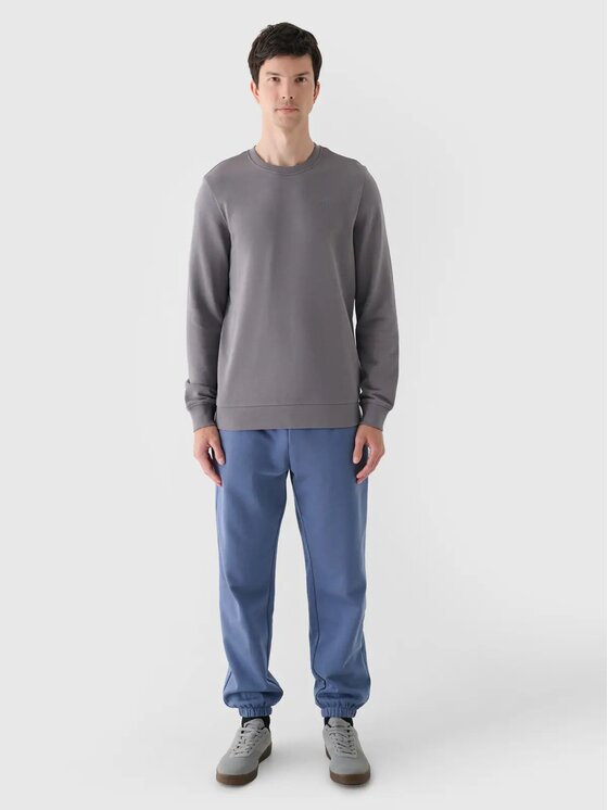 4F 4F Spodnie dresowe 4FWMM00TTROM1140-32S Niebieski Regular Fit