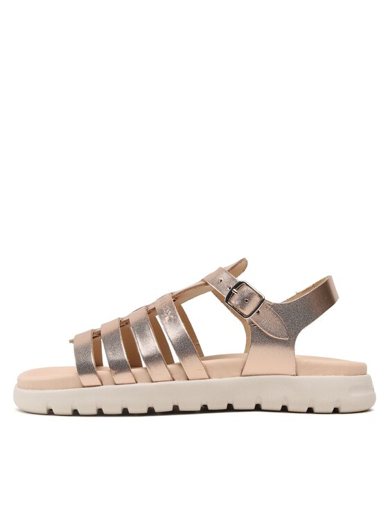 Geox Geox Sandale J Sandal Soleima Gir J35GSB000CFC7018 D Zlatna