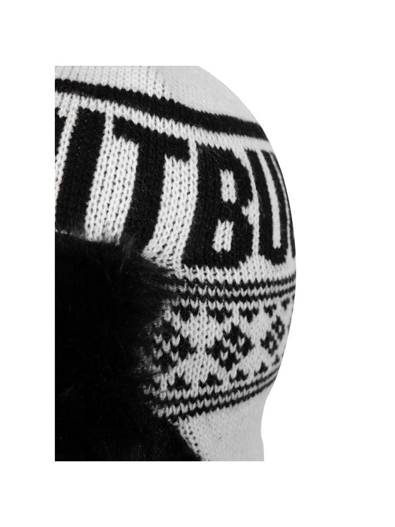 PITBULL PITBULL Czapka Mission Bay Czapka Zimowa L/XL Biały