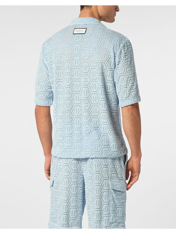 PHILIPP PLEIN PHILIPP PLEIN Camicia 24349 Azzurro chiaro Regular Fit
