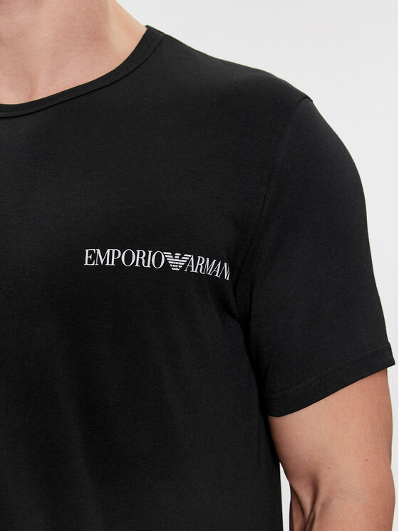 Emporio Armani Underwear Emporio Armani Underwear 2-dílná sada T-shirts 111267 4R717 07320 Černá Regular Fit